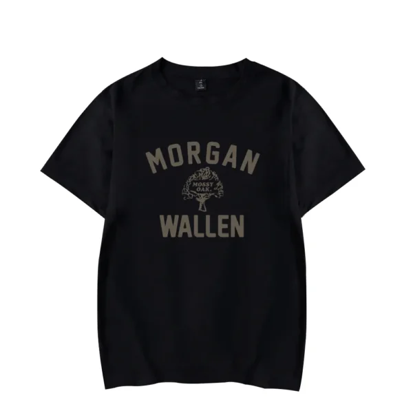 MORGAN WALLEN X MOSSY OAK CHARCOAL T-SHIRT