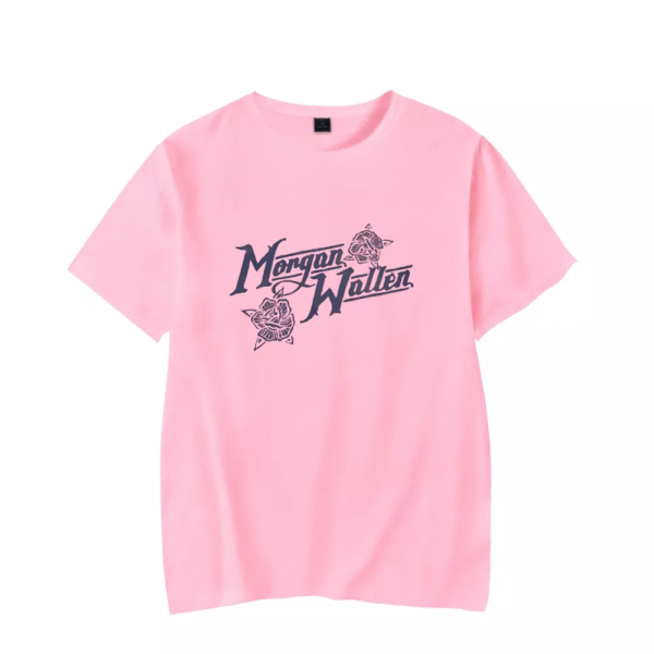 MORGAN WALLEN PINK FLORAL T-SHIRT