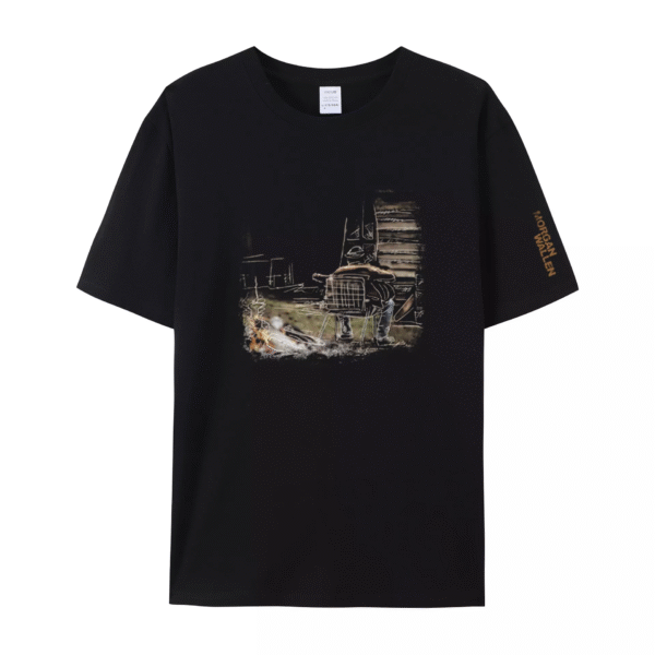 ONE THING AT A TIME BROWN PHOTO T-SHIRT