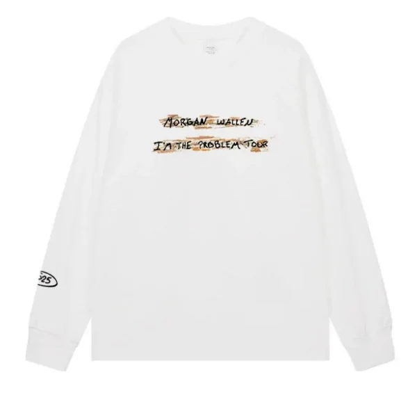 I’M THE PROBLEM TOUR WHITE LONGSLEEVE